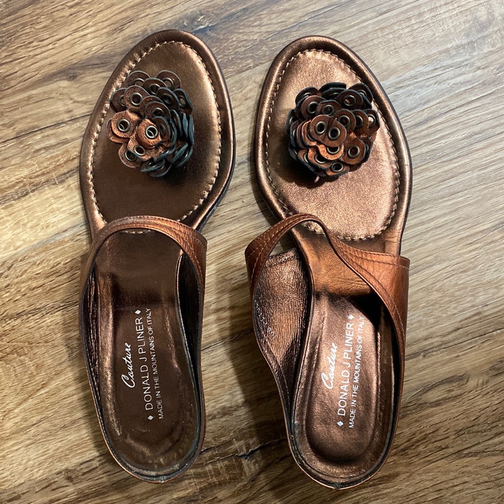 Donald Pliner couture sandals.